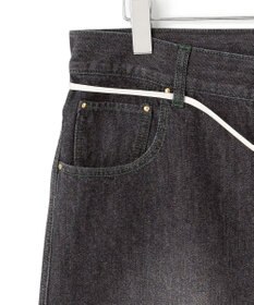 J.PRESS YORK STREET 【UNISEX】ウォッシュドワイド デニムパンツ