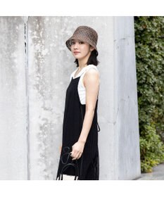 林八百吉商店 un chapeau  スカーフ付きベルハット