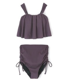 San-ai Resort（三愛水着楽園） ワンピ見えハイウエストビキニ　9M・11L　【San-ai Resort（サンアイリゾート）】