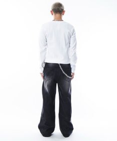 WEGO 【ユニセックス着用ITEM】コンパクトフィットリブヘンリーネックT（LS）