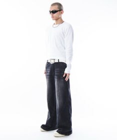 WEGO 【ユニセックス着用ITEM】コンパクトフィットリブヘンリーネックT（LS）