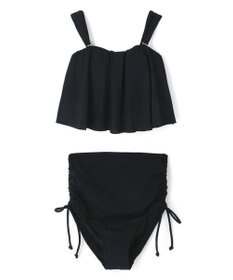 San-ai Resort（三愛水着楽園） ワンピ見えハイウエストビキニ　9M・11L　【San-ai Resort（サンアイリゾート）】