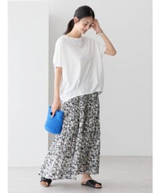 AMERICAN HOLIC 接触冷感裾タックカットプルオーバー