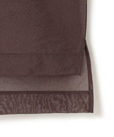 uncrave シアー オーガンジー ショート シャツ