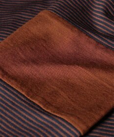 Paul Smith カラースリーブ ハイネック ボーダー カットソー