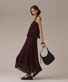 GRACE CONTINENTAL クロシェレーススカート