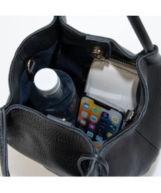 UNBILLION perche 牛革×ヤナギ底2wayトートバッグ