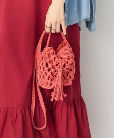 CRAFT STANDARD BOUTIQUE 別注/maison vert マクラメ手編みショルダーバッグ