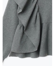 Te chichi アシンメトリーフリルニット《2025winter catalog item》