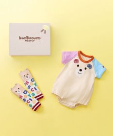 MIKI HOUSE HOT BISCUITS ボディシャツ＆レッグウォーマーギフトセット【BOX付き】