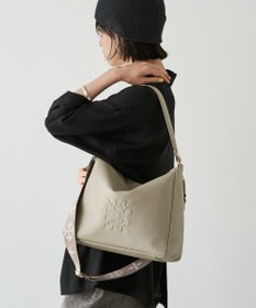 russet エンボスモノグラム2WAYショルダーバッグ(CE-1692)