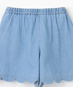 ANY KIDS 裾スカラップ ショートパンツ