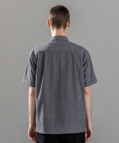 JOSEPH HOMME 新素材【通気性/ストレッチ】トリコサッカーストレッチ 　レギュラーカラー半袖シャツ