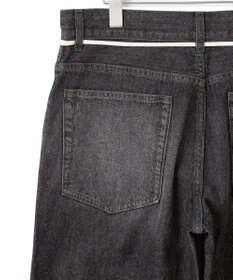 J.PRESS YORK STREET 【UNISEX】ウォッシュドワイド デニムパンツ