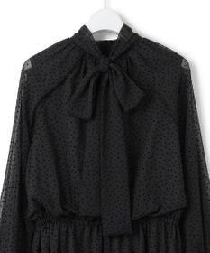 23区 S 【APPLAUDIR】シアードットフロッキー ドレス