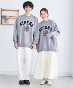 WEGO オーバーフィットジャガードプルオーバー