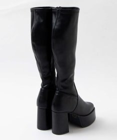 WEGO ストーム付きヒールロングブーツ