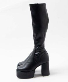 WEGO ストーム付きヒールロングブーツ