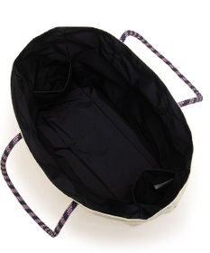 LeSportsac LARGE 2 WAY TOTE/2ウェイビスケットベージュ/ディープシー