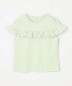 組曲 KIDS 【UVケア】【110-140㎝】フレアラッフル Tシャツ