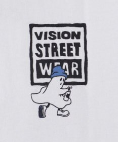 WEGO 【ユニセックス着用ITEM】別注VISIONゴーストスケータープリントT（LS）