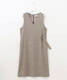 J.PRESS LADIES シャンブレーツイル ジャンパースカート