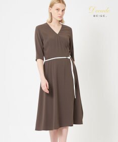 CINDY / カシュクールワンピース / BEIGE, | ファッション通販 【公式通販】オンワード・クローゼット