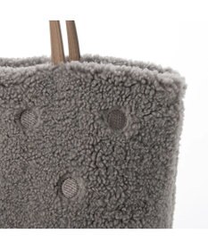 UNBILLION cachecache ドット刺繍ボアミニトートバッグ