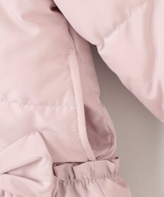 ANY KIDS 【洗濯機OK】中綿リボンコート