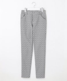 23区GOLF 【WOMEN】【ストレッチ】エッフェル柄ジャガード パンツ