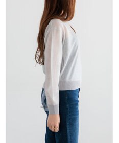 Te chichi シアーレイヤーニット