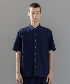 JOSEPH HOMME 新素材【通気性/洗える/ストレッチ】トリコワッシャーストレッチ　レギュラーカラー半袖シャツ