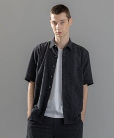 JOSEPH HOMME 新素材【通気性/洗える/ストレッチ】トリコワッシャーストレッチ　レギュラーカラー半袖シャツ