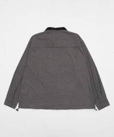 WEGO 【ユニセックス着用ITEM/MLサイズ展開】コーデュロイシャツジャケット