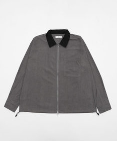 WEGO 【ユニセックス着用ITEM/MLサイズ展開】コーデュロイシャツジャケット
