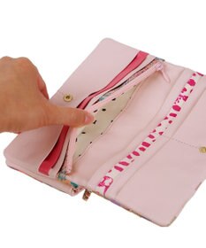 tsumori chisato CARRY エポネコメッシュ 長財布 2つ折り かぶせタイプ