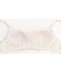 tsumori chisato SLEEP ノンワイヤーブラ　パッドつき　綿混　伸縮性がよい　ペアショーツあり　/ワコール　UBX552