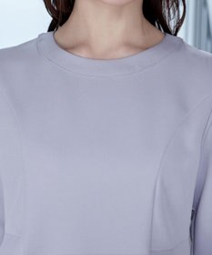 Tiaclasse 【洗える】ソフトペプラムブラウス