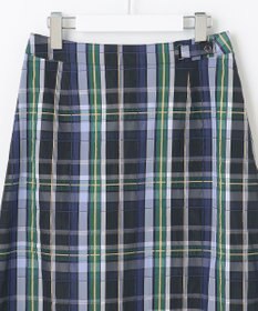 J.PRESS LADIES 【洗える】ECO DOBBY チェック スカート