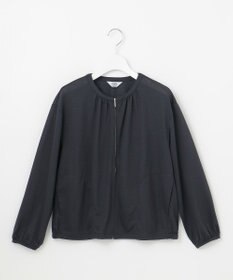 J.PRESS LADIES 【接触冷感・洗える】シアー ブルゾン