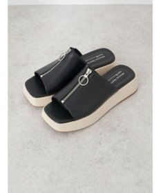 earth music&ecology ＯＲｉｅｎｔａｌＴＲａｆｆｉｃ　フロントジップサンダル