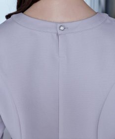 Tiaclasse 【洗える】ソフトペプラムブラウス