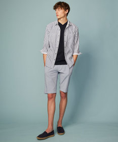 JOSEPH ABBOUD 【キングサイズ・オーガニックコットン/サスティナブル】JOE COTTON プリッセリバー リバーシブル シャツ