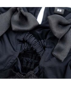 PET PARADISE cherircouture 接触冷感リボンワンピース 《ブラック》 小型犬