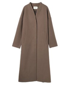 earth music&ecology Ｖネックノーカラーコート