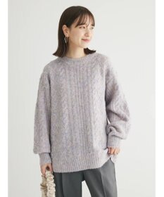 Green Parks フェアリーＭｉｘケーブルニットプルオーバー