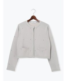 Te chichi パールビジューニットライトジャケット《2026 spring catalog item》