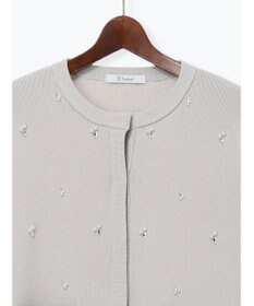 Te chichi パールビジューニットライトジャケット《2026 spring catalog item》