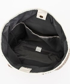 LeSportsac CHAIN CROCHET N/S TOTE/ベージュクロシェ