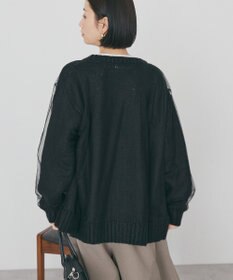 AMERICAN HOLIC チュールレイヤードカーディガン